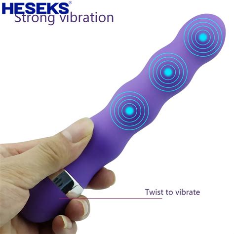 Multi Speed G Spot Vagina Vibrator Clitoris Butt Plug Anal Erotic Goods