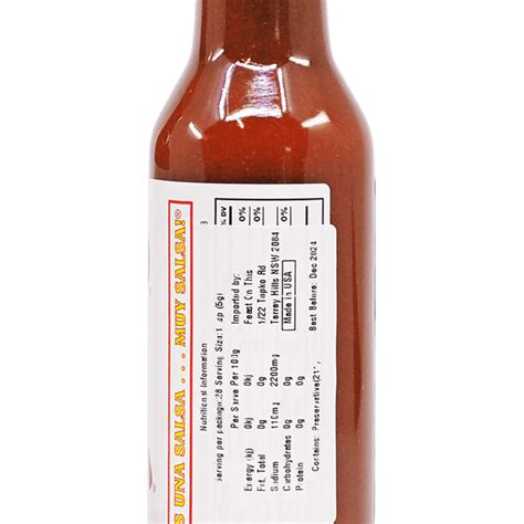 Tapatio Hot Sauce Chillibom Hot Sauce Store Australia