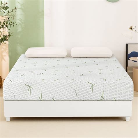 8 Inch Twin Xl Memory Foam Mattress With Bamboo Cover Certipur Us Certified Mattress In A Box