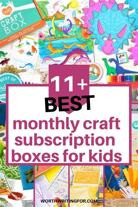 The best monthly craft subscription boxes for kids – Artofit