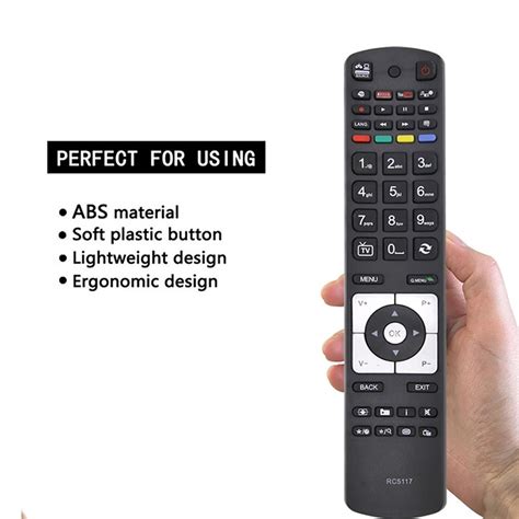 Rc Remote Control For Hitachi Lcd Led D Hdtv Smart Tv