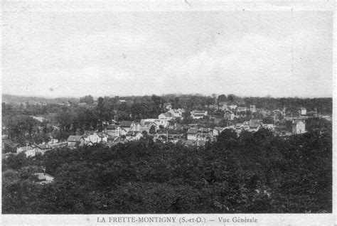 La Frette sur Seine Vue générale Carte postale ancienne et vue d