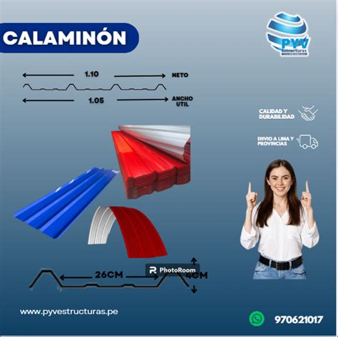 Calaminon De Aluzinc PYV ESTRUCTURAS