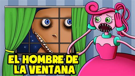 El hombre de la ventana ataca a Mommy Long Legs Animación en Español