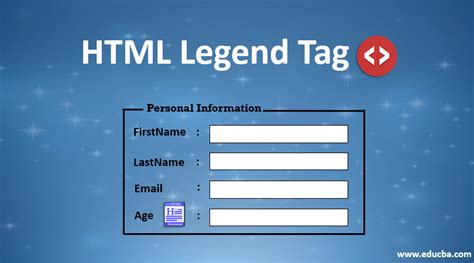 HTML Legend Tag | Attributes and Various Examples of HTML Legend Tag