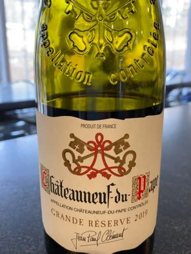 Jean Paul Clement Grande R Serve Ch Teauneuf Du Pape Vivino Us