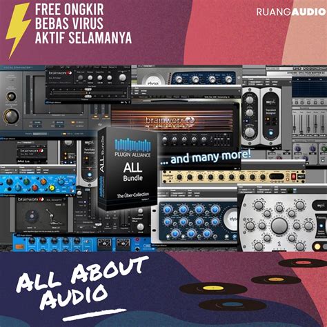 Jual Plugin Alliance Brainworx Plugins Bundle Full Activated