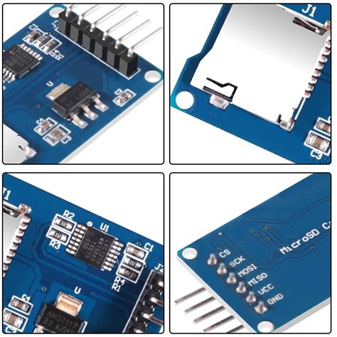 M Dulo Adaptador Para Micro Sd Arduino Ja Bots