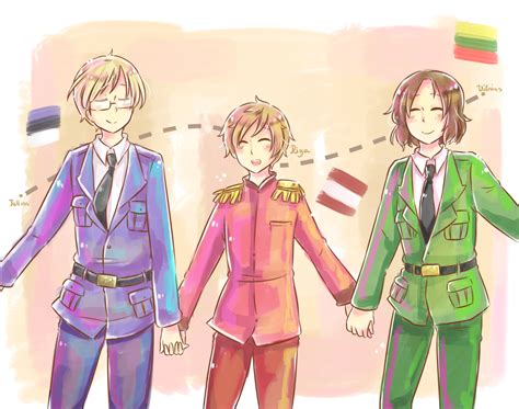 Aph Baltics Hetalia Hetalia Russia Hetalia Latvia