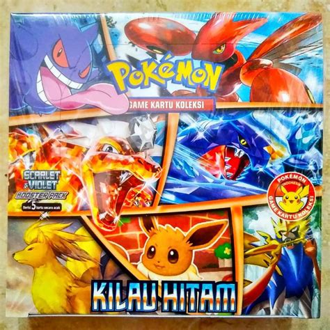 Jual Pokemon SV3S TCG Booster Box Kilau Hitam Scarlet Violet