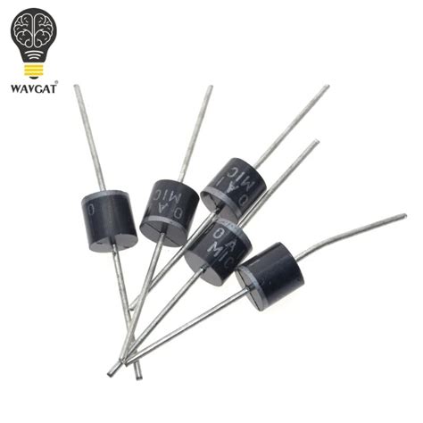 100PCS 10A10 R 6 10A 1000 Volts Silicon Rectifiers 1KV Diodes Business