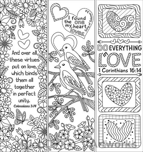 Free Printable Bible Verse Bookmarks To Color