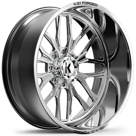 Kg1 Forged Kf001 Primacy 26x14 Polished Rev Wheels And Rims