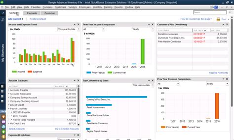 QuickBooks Enterprise 2018 Reviews Pricing Screenshots