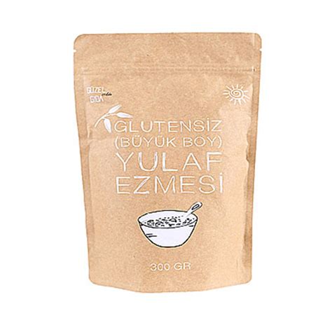 Güzel Gıda Glutensiz Yulaf Ezmesi 300gr x 2 adet Güzel Ada Gıda