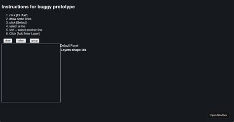 Shift Examples CodeSandbox