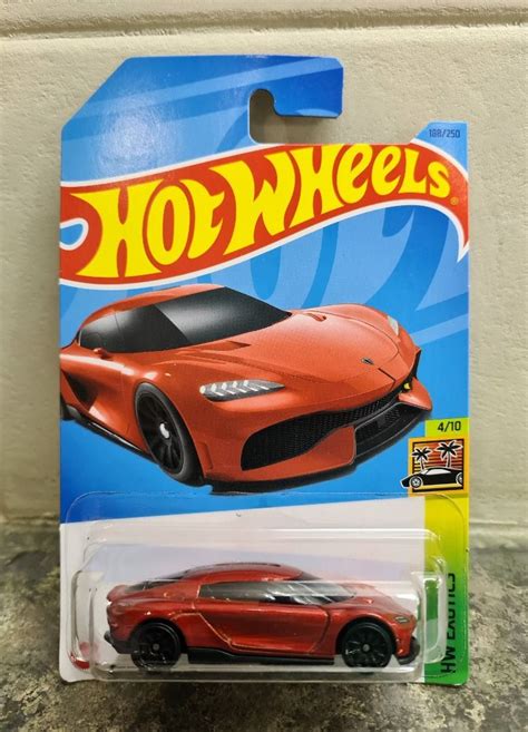 Koenigsegg Gemera Hot Wheels Hw Exotics Series Hobbies Toys