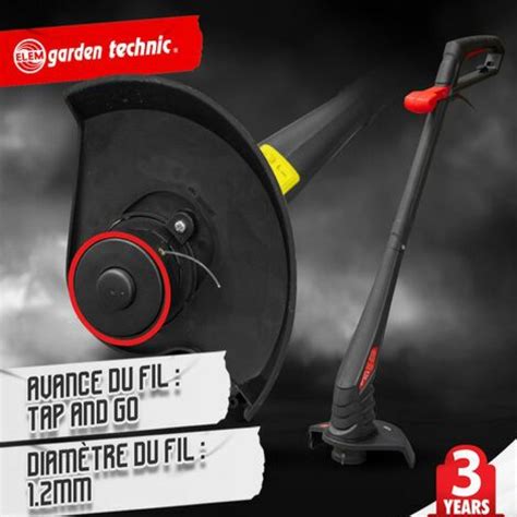 Tondeuse Lectrique Filaire Elem Garden Technic Tondeuse W