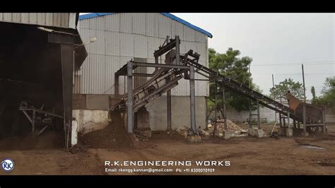 Vibrating Screening Unit Sieving System For Fertilizer Unit By R K