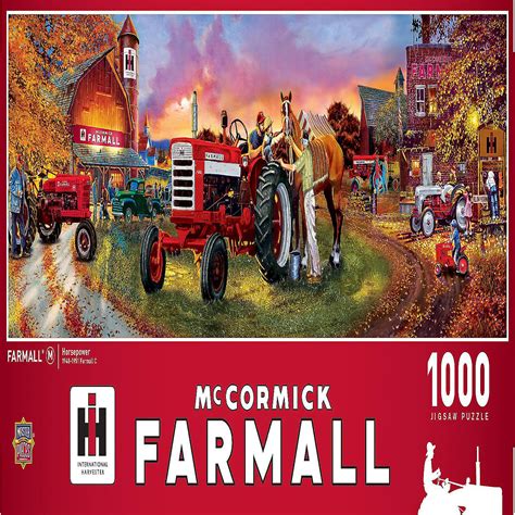 Masterpieces Farmall Horsepower 1000 Piece Panoramic Jigsaw Puzzle