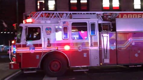 Multiple Fdny Units Responding Into 2nd Alarm High Rise Fire On West