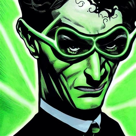 The Riddler Dc Comics Graphic Novel Graphic Comic Midjourney