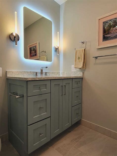 Reston Bathroom Remodel Ocean Blue Northwood Construction