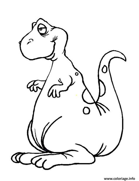 Coloriage Dinosaure Jecolorie