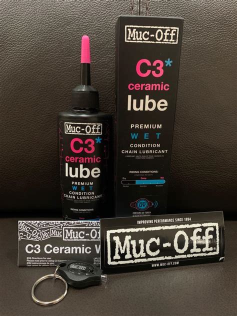 MUC OFF C3 WET CERAMIC LUBE 120ML 龍記單車