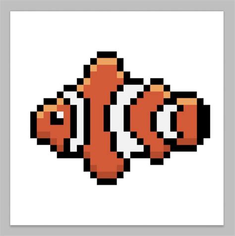 How to Make a Pixel Art Fish - Mega Voxels