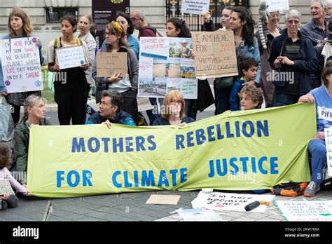 Londres Reino Unido De Septiembre De Activistas Del Clima