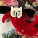 Marie Christine Pavone Broche Chat Angelo Rouge Flamm Etsy