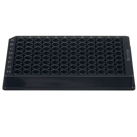 Thermo Scientific Black 96 Well Immuno Plates Microtiter Flat Bottom