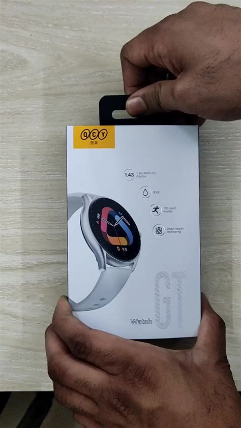 QCY Watch GT Smart Watch Retina AMOLED Display Daraz Bd