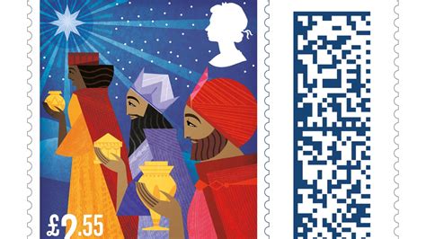 Royal Mail Releases Christmas Stamps Featuring Queens Silhouette For