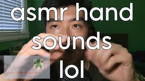 ASMR Hanging Out With Handy Hand Sounds YouTube