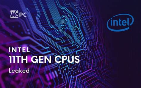 Information About Intels Th Generation Rocket Lake S Desktop Cpu