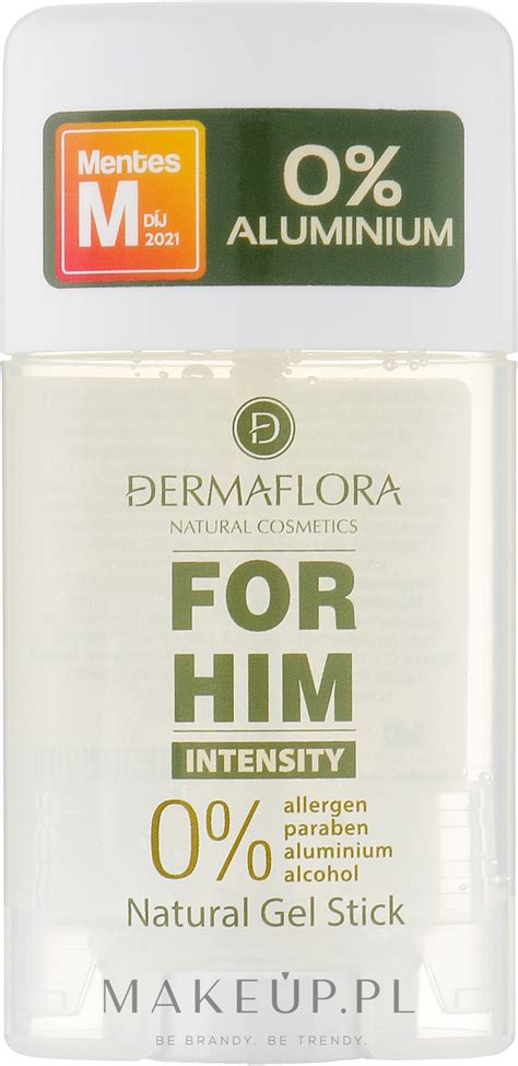 Dermaflora For Him Intensity Natural Gel Stick Elowy Dezodorant W