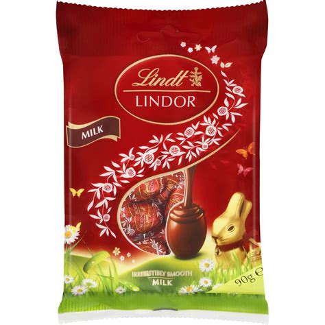 Lindt Mini Milk Chocolate Easter Eggs 90g Premium Chocolate