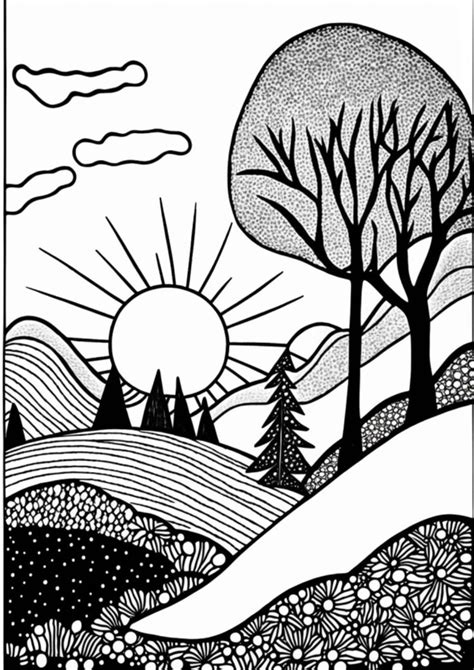 Awesome Zentangle Landscape Ideas How You Can Draw Your Own