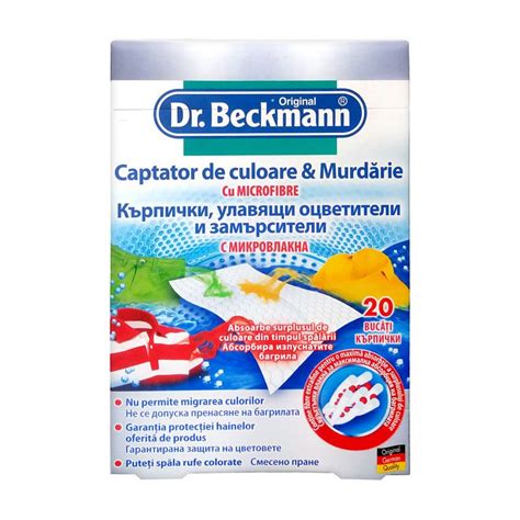 Dr Beckmann Microfibre Кърпички против оцветяване x20 броя