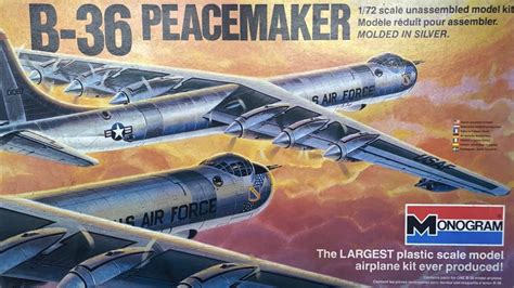 Monogram B 36 Peacemaker 1 72 Scale Model Aircraft YouTube