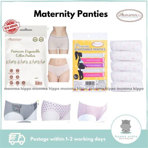 Autumnz Maternity Panties Disposable Mesh Panties Cotton Panties