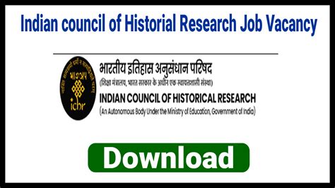 ICHR Recruitment 2023 Apply For 35 Group C Vacancy Notification At Ichr