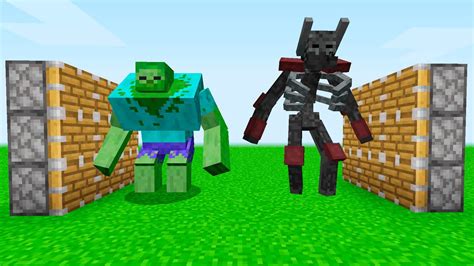 Mutant Zombie Mutant Wither Skeleton Minecraft Youtube