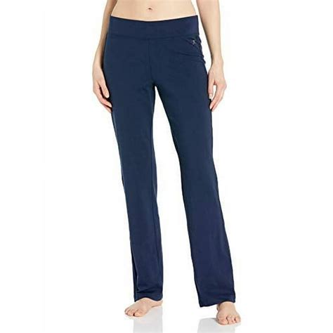 Danskin Womens Plus Size Yoga Pant Midnight Navy 1x