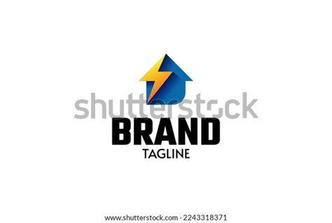 House Energy Logo Design Template Stock Vector (Royalty Free ...