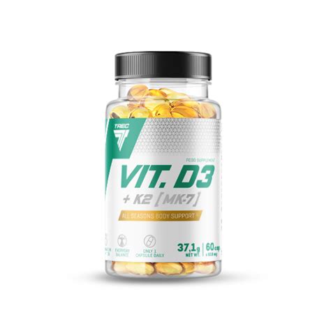 Trec Nutrition Vit D K Vitamiini Kapselia Kauppojenkauppa Fi