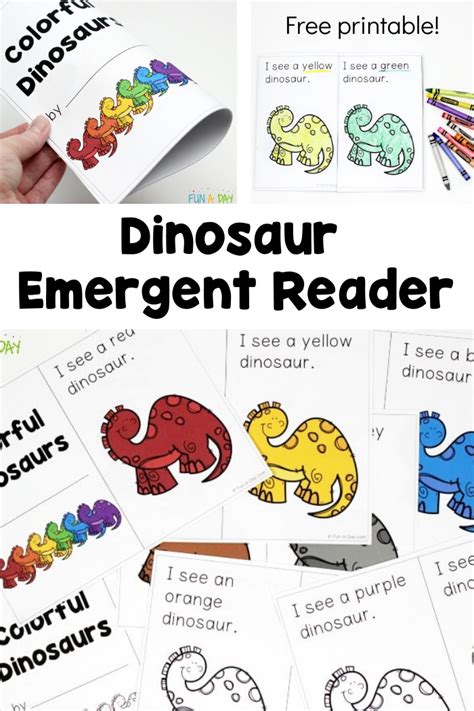 Dinosaur Printable Book