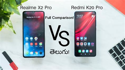 Realme X2 Pro Vs Redmi K20 Pro Full In Depth Comparison Based On Indian Pricing In Telugu Youtube